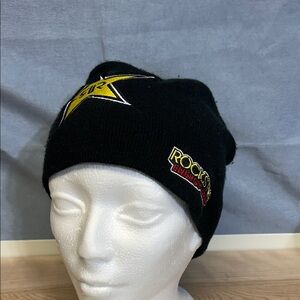 Rockstar Energy Black Beanie Hat